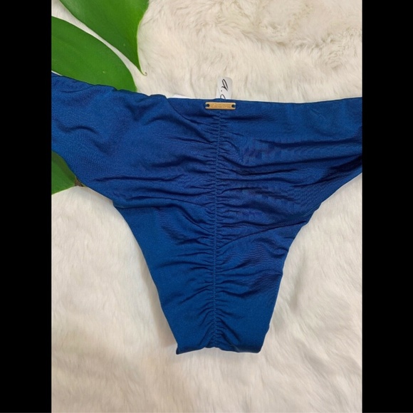 NEW A Che'‎ Balia Brief Bikini Bottom in Ink Blue [SZ Small ] - Picture 7 of 8
